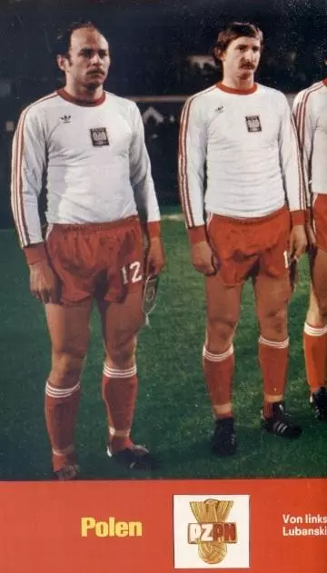 постер А4 футбол збірна Польща 1978 Кікер / Poland national football team poster