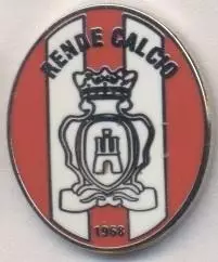 футбол.клуб Ренде (Італія) ЕМАЛЬ / Rende Calcio, Italy football enamel pin badge