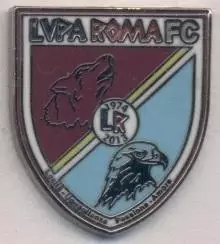 футбольний клуб Лупа Рома (Італія)2 ЕМАЛЬ /Lupa Roma FC,Italy football pin badge