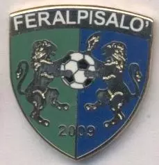 футбол.клуб ФеральпіСало (Італія) ЕМАЛЬ / FeralpiSalo',Italy football pin badge