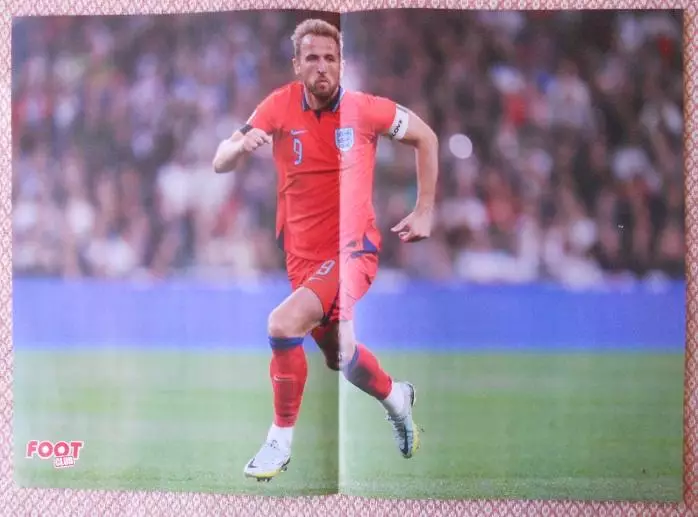 постер А3 футбол Гаррі Кейн/Кріштіану Роналду / H.Kane/C.Ronaldo football poster