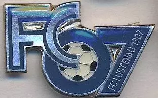 футбольний клуб Лустенау (Австрія) важмет /FC Lustenau 07,Austria football badge