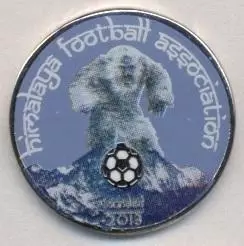 Гімалаї,федерація футболу(не-ФІФА) важмет/Himalaya football federation pin badge