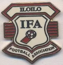 О-в Ілоіло,федерація футболу (не-ФІФА) ЕМАЛЬ/Iloilo Isle football federation pin