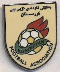 Курдистан, федерація футболу (не-ФІФА)2 ЕМАЛЬ /Kurdistan football federation pin
