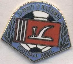 Кашмір,федерація футболу (не-ФІФА)1 ЕМАЛЬ/Jammu& Kashmir football federation pin