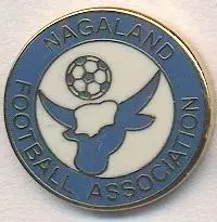 Нагаленд,федерація футболу (не-ФІФА ЕМАЛЬ/Nagaland football federation pin badge