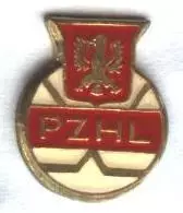 Польща, федерація хокею, №1, важмет / Poland ice hockey federation pin badge