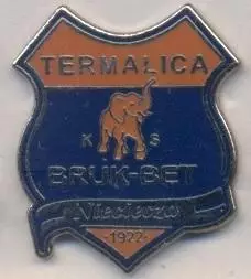 футбол.клуб Термаліка (Польща)3 ЕМАЛЬ / Termalica Nieciecza, Poland football pin