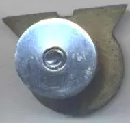 футбол.клуб Колєяж (Польща) важмет гвинт/Kolejarz O.,Poland football screw badge 1