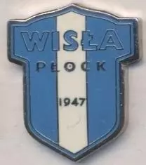 футбол.клуб Вісла Плоцк (Польща)2 ЕМАЛЬ / Wisla Plock, Poland football pin badge