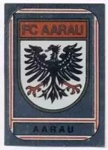 наклейка блискуча футбол Аарау (Швейцарія /FC Aarau,Switzerland football sticker