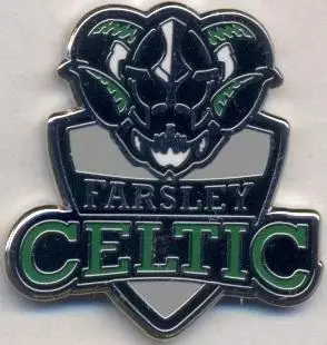 футбол.клуб Фарслі Селтік (Англія) ЕМАЛЬ /Farsley Celtic FC,England football pin