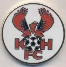 футбол.клуб Кіддермінстер (Англія) ЕМАЛЬ /Kidderminster HFC,England football pin