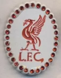футбол.клуб Ліверпуль (Англія склокамінь/Liverpool FC,England football pin badge