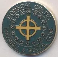 футбол.клуб Д.Селтік (Півн.Ірландія) ЕМАЛЬ/Donegal Celtic,N.Ireland football pin