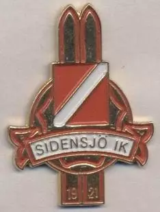 футбол.клуб Сіденшьо (Швеція) офіц. важмет/Sidensjo IK,Sweden football pin badge