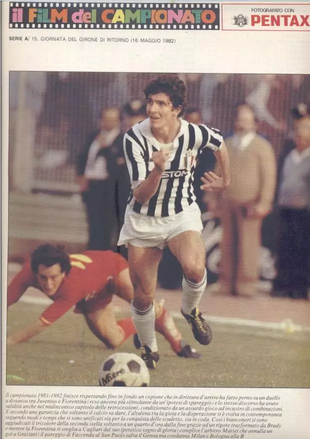 футбол - Італія чемпіонат 1981-82, колекція Guerin Sportivo Italy championship