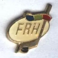 Румунія, федерація хокею, важмет / Romania ice hockey federation pin badge