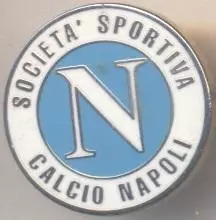 футбольний клуб Наполі (Італія)3 ЕМАЛЬ / SSC Napoli, Italy football enamel badge