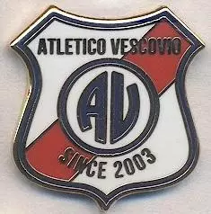 футбол.клуб Атл.Весковіо (Італія) ЕМАЛЬ / Atl.Vescovio, Italy football pin badge