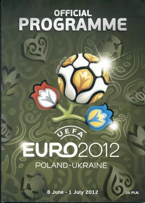 прог.зб.Чемп-т Європи 2012 офіц. англійська2 /Euro 2012 official program English