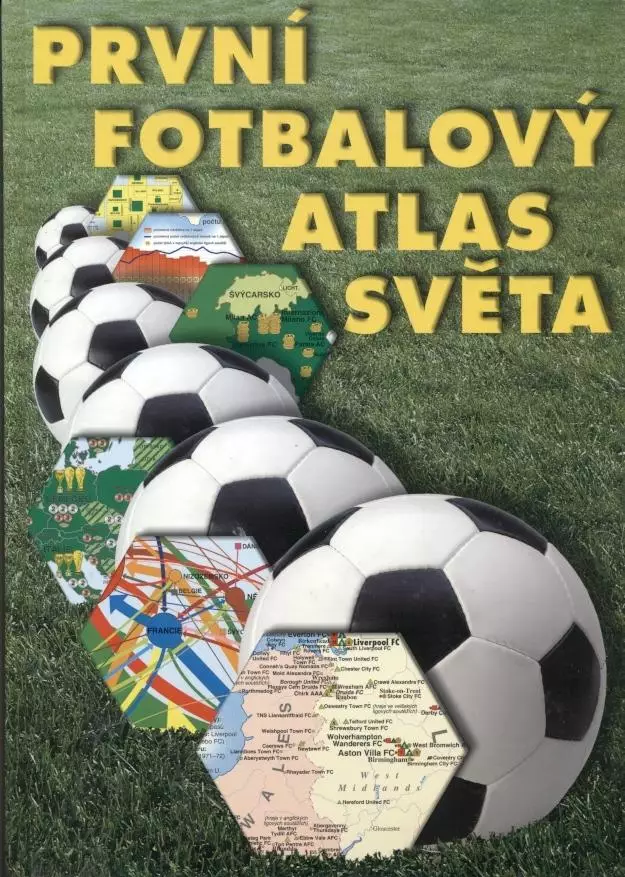 книга 1-й Футбольний Атлас Світу (Чехія)1/The First World Atlas of Football,book