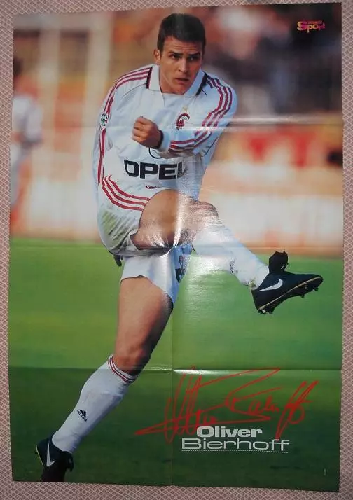 постер А1 футбол О.Бірхофф (Німеччина) /сноубординг football/snowboarding poster