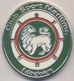 футбол.клуб Марітіму (Португалія)2 ЕМАЛЬ /Maritimo Funchal,Portugal football pin