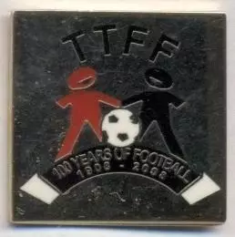 Тринідад, федерація футболу,ювілей 100, ЕМАЛЬ/Trinidad&T football federation pin