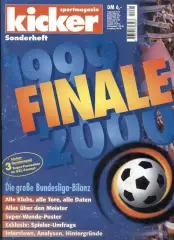 Німеччина,чемп-т 1999-2000 резюме,спецвидання Кікер/Kicker Saison Bilanz summary