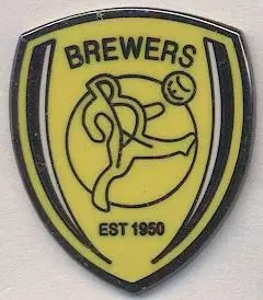 футбол.клуб Бертон (Англія) ЕМАЛЬ / Burton Albion FC, England football pin badge