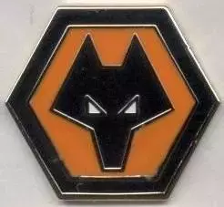 футбол.клуб Вулвергемптон (Англія) ЕМАЛЬ/Wolverhampton W.FC,England football pin