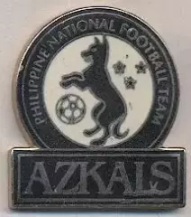 Філіппіни, федерація футболу,№7 ЕМАЛЬ /Philippines football federation pin badge