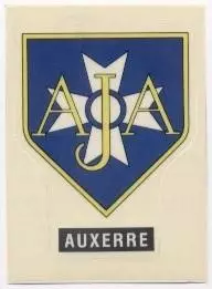 наклейка футбол Осер (Франція) / AJ Auxerre, France football club logo sticker