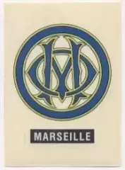 наклейка футбол Олімпік Марсель (Франція/Olympique Marseille,France logo sticker