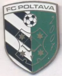 футбол.клуб ФК Полтава (Україна) важмет / FC Poltava, Ukraine football pin badge