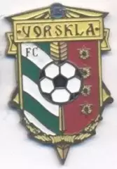 футбол.клуб Ворскла Полтава (Україна)2 важмет/Vorskla,Ukraine football pin badge