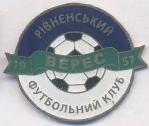 футбол.клуб Верес Рівне (Україна)1 важмет/Veres Rivne,Ukraine football pin badge