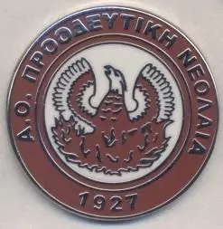 футбол.клуб Проодефтікі (Греція) ЕМАЛЬ /Proodeftiki FC,Greece football pin badge