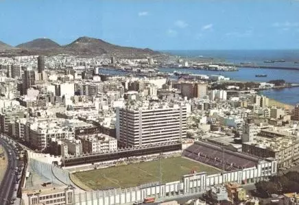 пошт.картка стадіон Лас-Пальмас (Іспанія) / Las Palmas, Spain stadium postcard