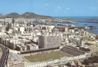 пошт.картка стадіон Лас-Пальмас (Іспанія) / Las Palmas, Spain stadium postcard