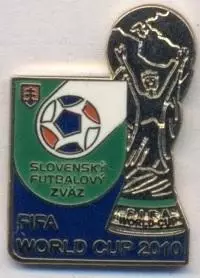 Словаччина, федерація футболу, №8 ЕМАЛЬ / Slovakia football federation pin badge