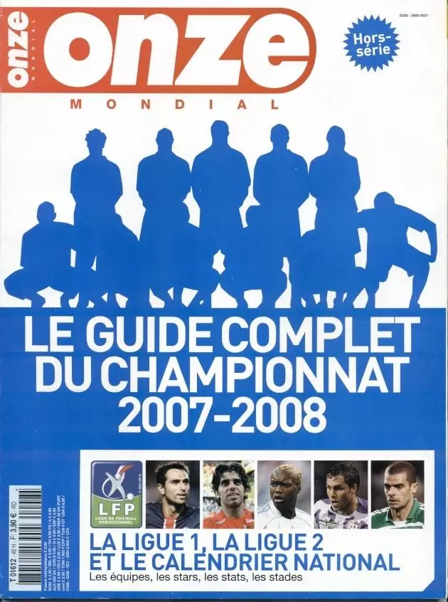 Франція,чемп-т 2007-08,спецвидання Онз/Onze Mondial France football season guide