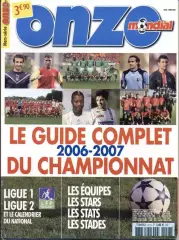 Франція,чемп-т 2006-07,спецвидання Онз/Onze Mondial France football season guide