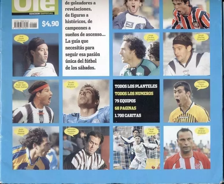 Аргентина,чемп-т 2007-08,спецвидання Ole Ascenso Argentina football season guide 1