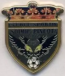 футбольний клуб Шоймій (Румунія) ЕМАЛЬ/Soimii Pincota,Romania football pin badge