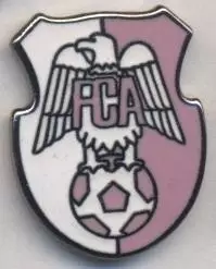 футбол.клуб Арджеш Пітешть (Румунія)2 ЕМАЛЬ / Arges Pitesti,Romania football pin