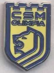 футбол.клуб Олімпія СатуМ.(Румунія3 ЕМАЛЬ/Olimpia Satu Mare,Romania football pin