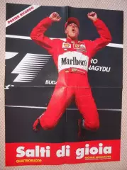 постер А2 формула-1 Шумахер(Німеч./Феррарі F-1 Schumacher,Germany,Ferrari poster